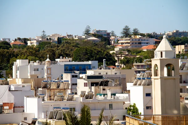 Rhodos stad bekijken Griekenland — Stockfoto