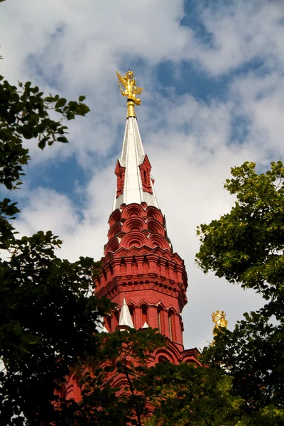 Kızıl Meydan, Moskova, Rusya tarihi Müzesi — Stok fotoğraf