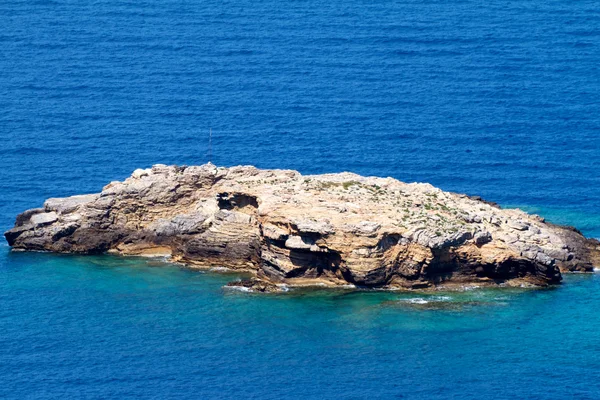 Острів і море, Греція — стокове фото