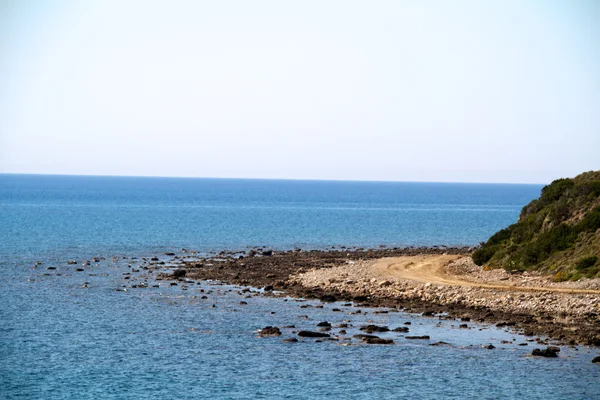 Ilha e mar, grécia — Fotografia de Stock
