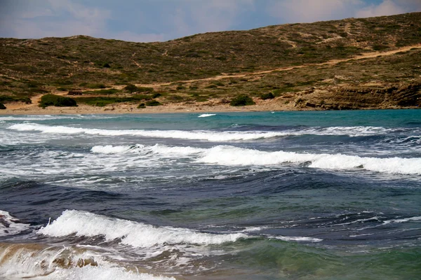 Island and sea, greece — Stock Photo, Image