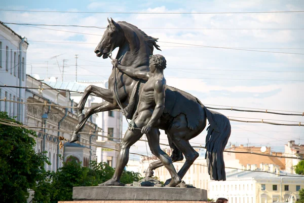 Tamer cavalo por Pyotr Klodt — Fotografia de Stock