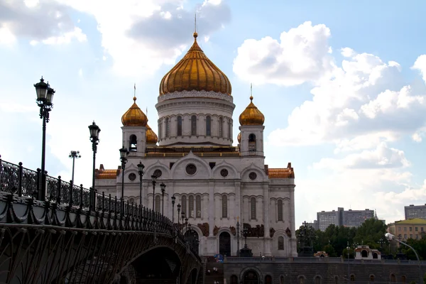 A Catedral de Cristo Salvador, Moscou 2011, Rússia — Fotografia de Stock