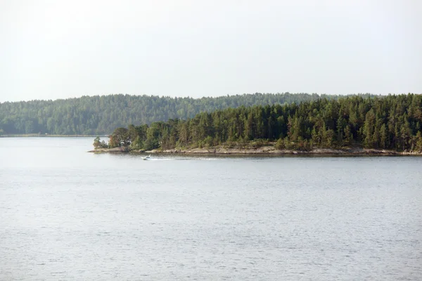 İsveç adalar Lonely Island — Stok fotoğraf