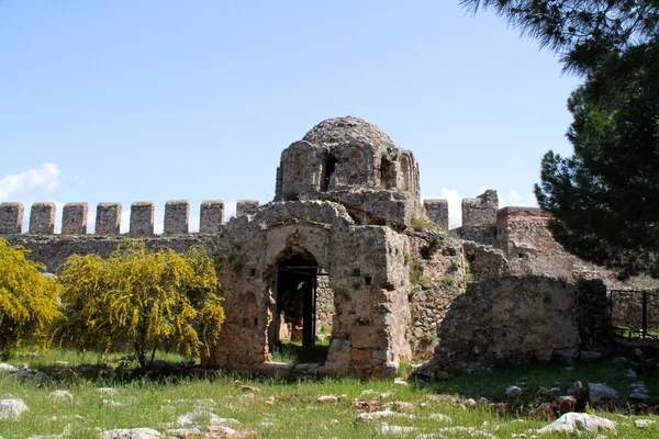 stock image Alanya castle view