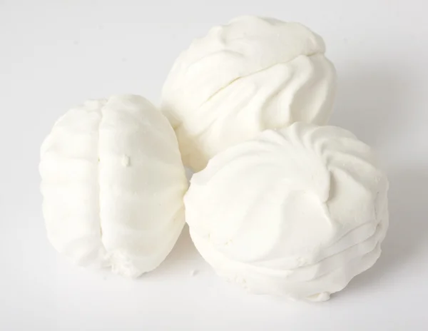 Geïsoleerde marshmallow gebak — Stockfoto