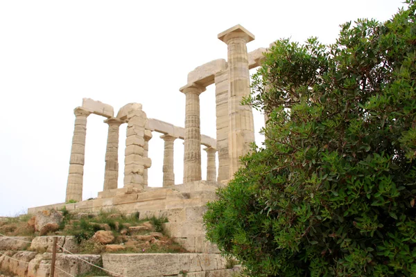 ポセイドン神殿スニオン ギリシャ — ストック写真