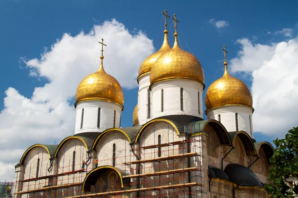 Успенський собор в Московському Кремлі — стокове фото