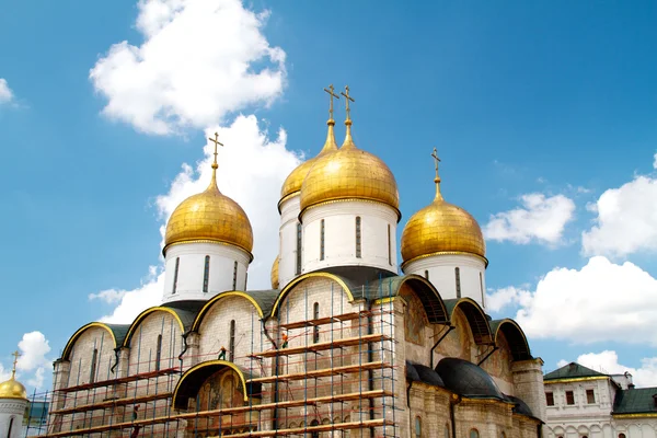 Dormition Cathedral in Moscow Kremlin — Stock Photo, Image