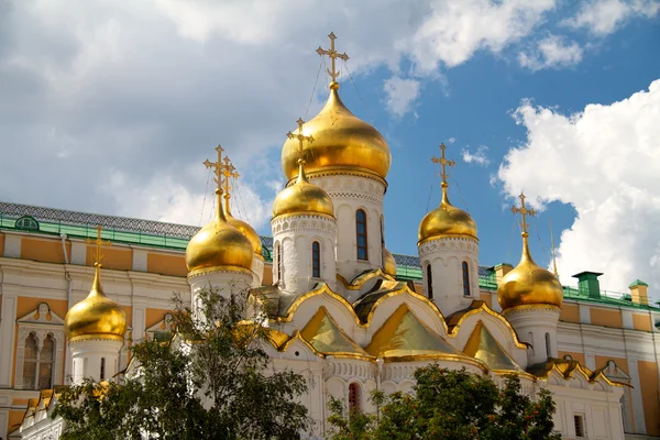De kathedraal van de opstanding in kremlin, Moskou, Rusland — Stockfoto