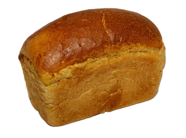 Celý žitného chlebu, samostatný — Stock fotografie