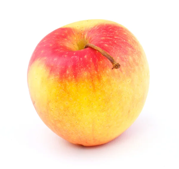 Φρέσκα κίτρινο-κόκκινο μήλο — Φωτογραφία Αρχείου