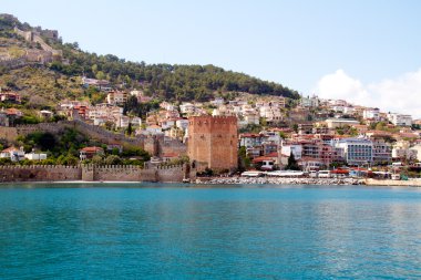 Kızıl kule (kırmızı Kulesi), inturkish şehir Alanya