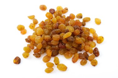 Raisins isolated on a white background clipart