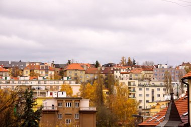 eski Prag şehir manzaralı