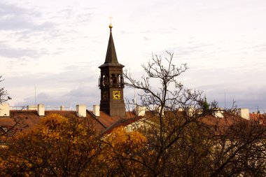 eski Prag şehir manzaralı