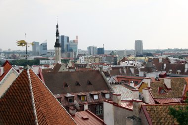 eski şehir, tallinn üzerinde Estonya göster