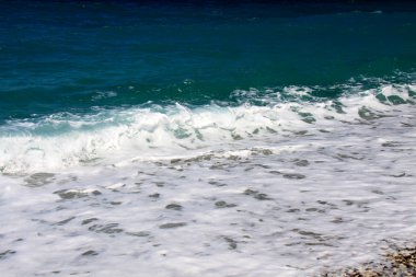 Kumsalda samos Island, Yunanistan