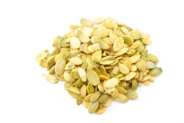 Fresh pumpkin seeds clipart