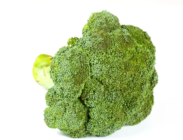Fresh, Raw, Green Broccoli Pieces, Cut — Stock Photo, Image