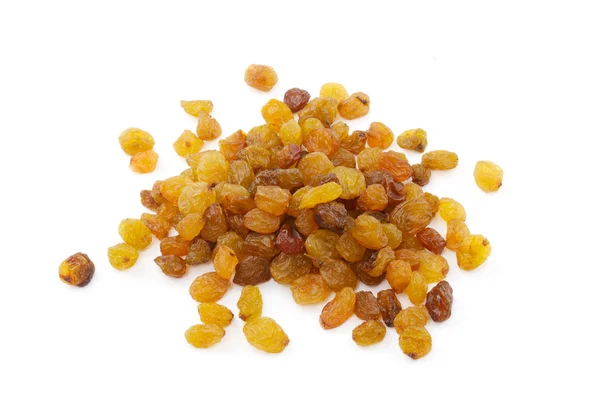 Raisins isolated on a white background — Stock Photo, Image