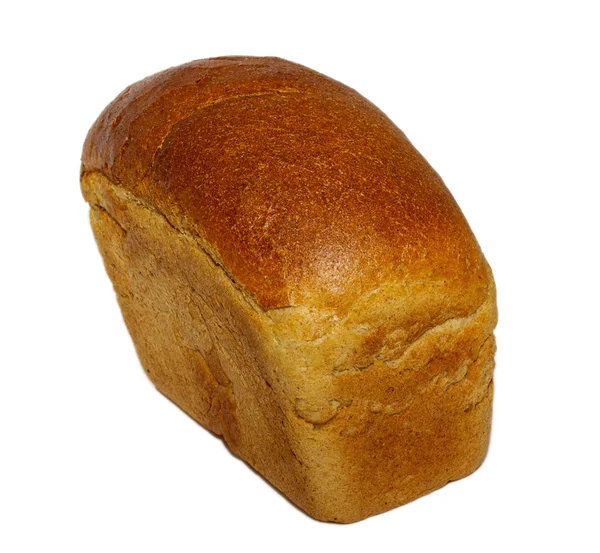 절연 통 호 밀 빵의 덩어리 — 스톡 사진