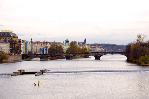 Θέα στην παλιά πόλη Πράγα — Φωτογραφία Αρχείου