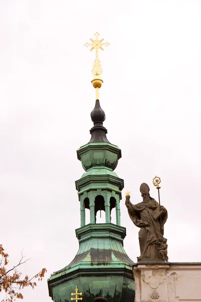 Eski Prag şehir manzaralı - eski binalar — Stok fotoğraf