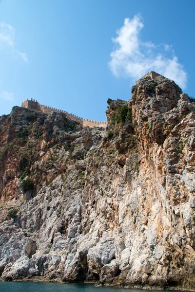 มุมมองปราสาท Alanya — ภาพถ่ายสต็อก