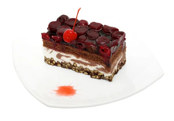 Malinový dort — Stock fotografie