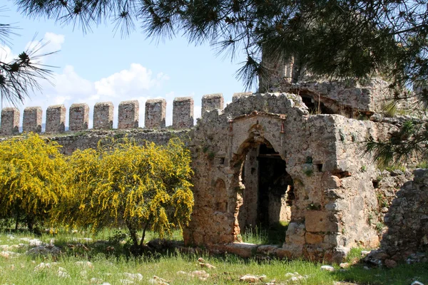 stock image Alanya castle view