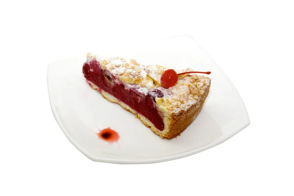 stock image Raspberry cake