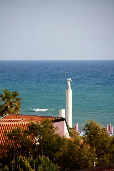 Luxusresidenzen am Mittelmeer in der Türkei — Stockfoto