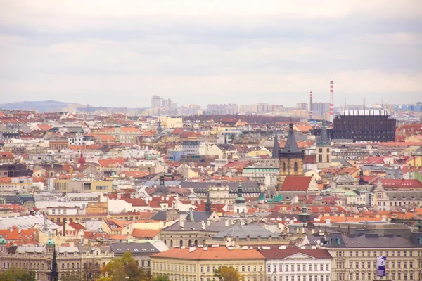 Eski Prag şehir manzaralı — Stok fotoğraf