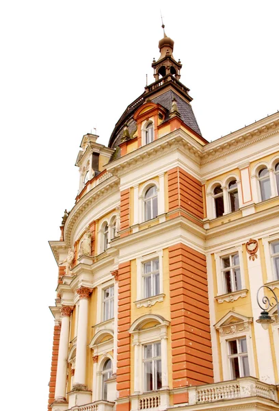 Famoso balneario Karlovy Vary aka Karlsbad — Foto de Stock