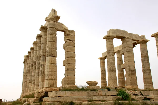 Le temple de Poséidon à Sounion Grèce — Photo