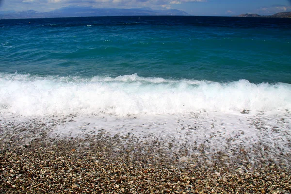 Strand på Samos Island, Grækenland - Stock-foto