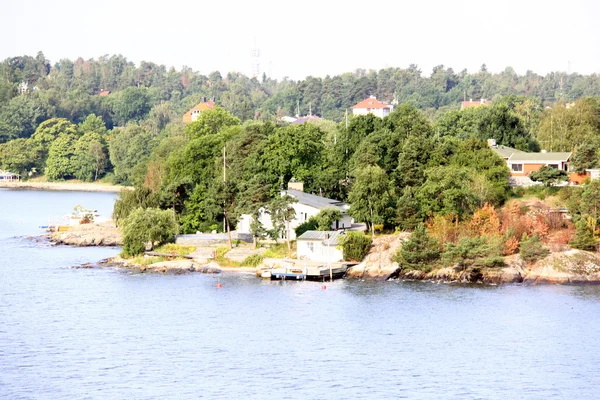 Lonely island in Sweden Archipelago — Stock Photo, Image