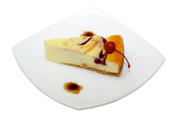 Gurme dilim cheesecake — Stok fotoğraf