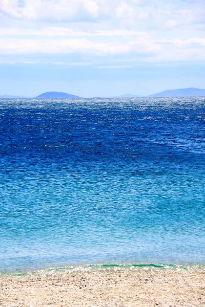 stock image Beautiful Greek landscape sea