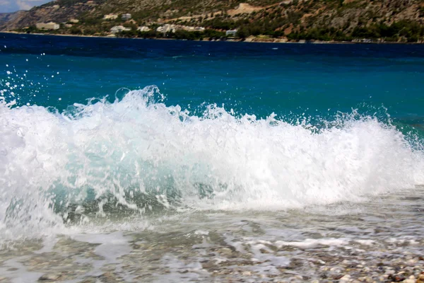 Moře krásné řecké krajiny — Stock fotografie