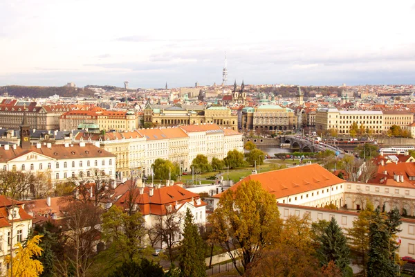 Gamla Prag-stadsutsikt — Stockfoto