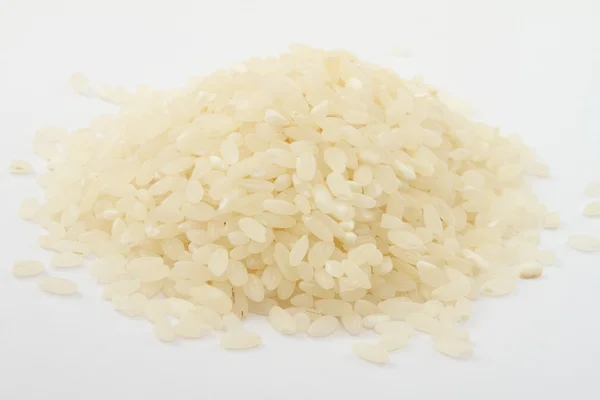 Pile of organic rice — Stock Photo, Image
