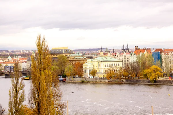 Régi Prága város megtekintése — Stock Fotó