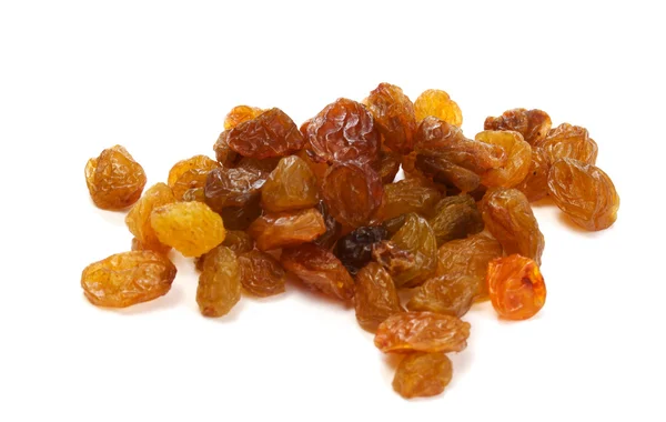 Heap of raisin on a white background — Stock Photo, Image