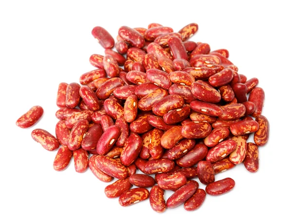 Dried red beans on white background — Stock Photo, Image