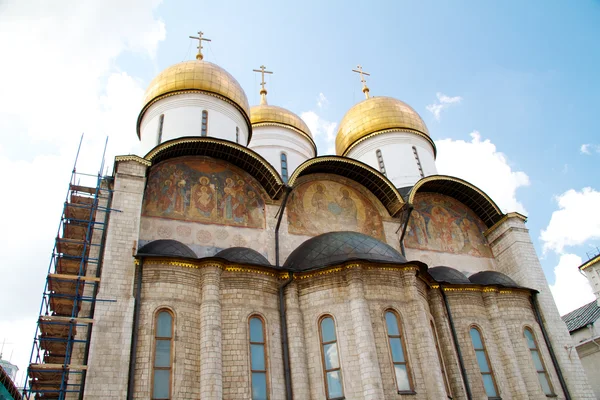 Catedral de la Dormición en Moscú Kremlin — Foto de Stock