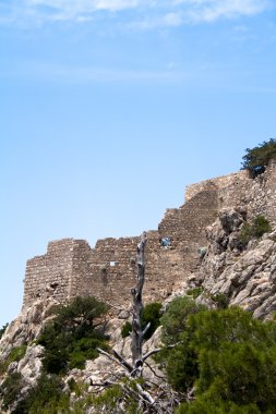 antik kalıntılar rhodes island, Yunanistan