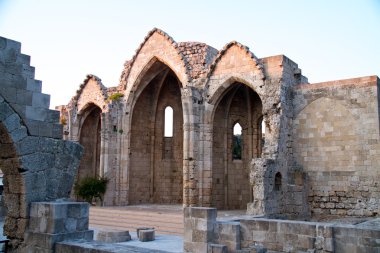 Yunanistan 'ın Ortaçağ kenti Rodos