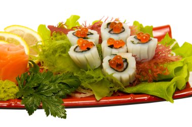 lezzetli Japon balığı